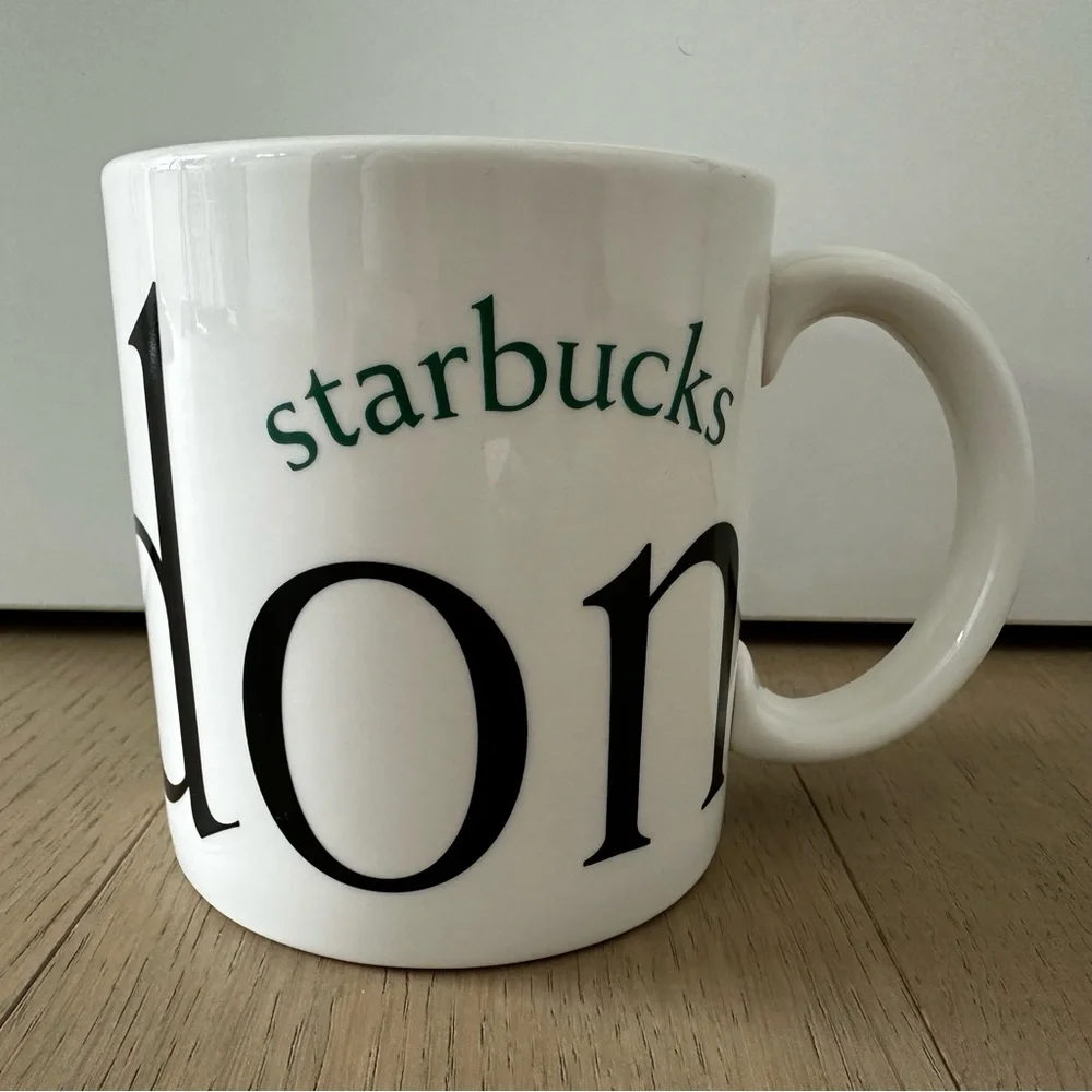 Vintage Starbucks London Big Ben Clock White Ceramic City Mug Collector Series - Picture 4 of 7
